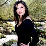 Fourth pic of Catherine Zeta Jones sexy posing scans from mags