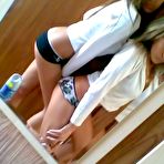 First pic of Real amateur girlfriends having sex Tight body brunette teen gets her shaved pussy fucked hard