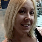 First pic of Gang Bang Squad - Blonde whore sucks and fucks at interracial gangbang