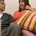 First pic of Fat busty asian blowing a guy in her bedroom