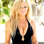 Second pic of Geri Halliwell shows cleavage in various bikinies photoshoot