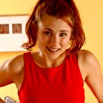 First pic of Krystal Yummy Redhead In Stockings