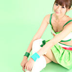 Fourth pic of Zuo Qi Asian doll in cute outfit smiles like a true princess