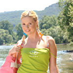 First pic of Sex Previews - Blue Angel and Yasmine Gold teen lesbians stripping and licking pussy