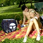 First pic of Clubseventeen petite blonde teen fucked outdoor