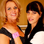 First pic of Hot babe having fun with a naughty MILF