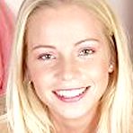 First pic of Zara Sexy Blonde Teen In Black Pantyhose