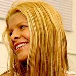 First pic of GangBang Squad - Filthy blonde hor gets her holes drilled by giant black cocks