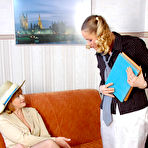 First pic of KissMatures :: Emilia&Susanna pussyloving mom licks girl