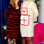 Fourth pic of StraponSissies :: Irene&Adam female clothed strapon couple