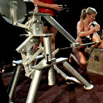 First pic of SexPreviews - Gia DeMarco is bound in girls group squirting and made to machine cum