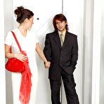 First pic of LadiesFuckGents :: Moni&Danil passionate strapon sex