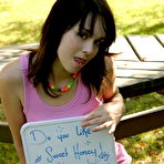 Third pic of Ariel Rebel - Ariel Rebel created a special presentation to boast about her slit and butt.