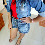 First pic of Superbly soft and hairy Thai amateur stripped down and filmed by tourist