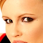 First pic of Monica Sweet - petite blonde spreads pink snatch