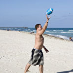 First pic of Sarah Vandella - Sarah Vandella takes her clothes off on the beach and gets her fanny screwed hard.