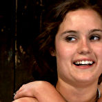 Fourth pic of SexPreviews - Charlotte Vale bound in stocks is strapon ass fucked by lezdom Isis Love