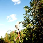 Fourth pic of Hot blonde takes a piss in the sun
