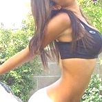 Second pic of Sex girlfriend pics :: Hawt Latina brunette destroyed by gangster cock 