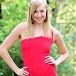 First pic of Layla Reed is a sexy blonde with legs for days that loves masturbating outdoors