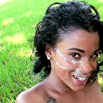 Fourth pic of StreetBlowJobs &trade; - Minnie Smalls In to deep hot amateur babe goes full anal on pov cam