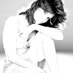Second pic of Sandra Bullock black-&-white scans from mags