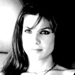 Fourth pic of Sandra Bullock black-&-white scans from mags