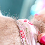 Second pic of Amateur aussie Kara spreading hairy muff - Abby Winters - 4 Hairy Pussy