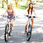 First pic of Lia Lor Girl Talk Sexy lesbian girl take a nude ride on bike and cum back home to a pussy and ass licking fest watch it go down @ WeLiveTogether&trade;