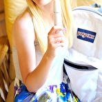 First pic of Kennedy Kressler - Cute blond babe, Kennedy Kressler masturbating with carrots and her favorite dildo