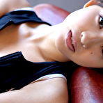 Second pic of Shizuka Asian with sexy legs and hot boobs takes pics at window