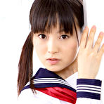 Second pic of Kana Moriyama Asian is sexy both in uniform and in satin linjerie