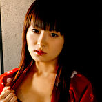 Fourth pic of Kana Moriyama Asian is sexy both in uniform and in satin linjerie
