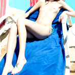 First pic of Zoe Voss devours his hard cock in the blistering sun