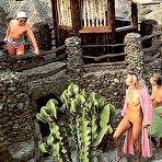 First pic of Retro porn ~ German tourists picks up two horny seventies ladies