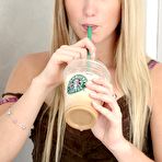 First pic of Private Jewel - Private Jewel strips down her sexy brown t-shirt, purple bras and sexy blue jeans