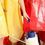 Second pic of You gotta see our special close-ups of a hard cock penetrating his overfilled anus and pushing the white stuff back outside, now mixed with sticky cum and thus looking even hotter on guys' bodies and faces guys swallowing cumat Milk Loaded Boys