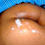 Fourth pic of Wet black ass drilled by cock