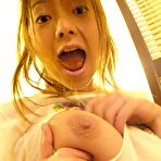 Second pic of Japanese slut has long hair and great tits @ Idols69.com FMG's