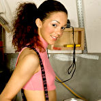 First pic of NaughtyMag.com - Mercedes Liana - One way to distract her guy.