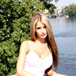 First pic of Nessa Devil - Nessa Devil pulls down her black shorts and gets her fanny rammed by big shaft.