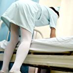 First pic of Teens from Tokyo Japanese teen nurse giving a blowjob!