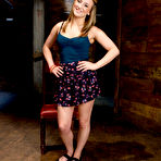 First pic of SexPreviews - Jessie Cox young blonde is rope bound and double toyed