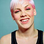 Fourth pic of Pink sexy posing photoshots from mags