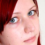 Second pic of abbywinters.com presents Krystin - Cute schoolgirl with crazy red hair spreading for you at Brdteengal.com