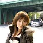 First pic of Rin Sakuragi - Shy Asian babe shows her tits to the camera