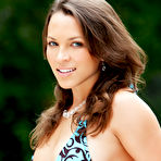 First pic of Lily Love peels off her skimpy bikini by the pool