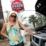 First pic of Crista Moore fucks a huge black cock on the couch