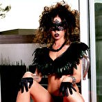 First pic of Masked babe Brandy Aniston seduces you in lingerie and high heels