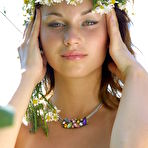 Third pic of Hotty Stop / Tamara from 18 Magazine is one amazing looking flower girl with her nice perky boobs